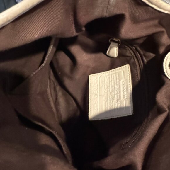 Vintage Coach Limited Edition Poppy Bag Leather Suede Canvas Model 6123 - Picture 7 of 15